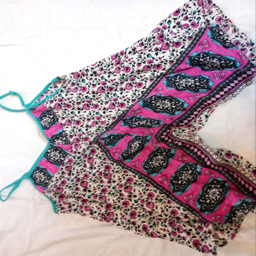 Unique flowy tank top